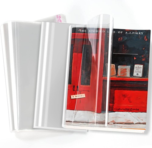 50pcs clear book covers - -,