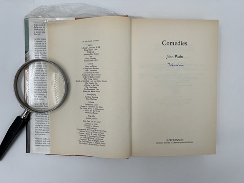 Comedies signed novel john - comedies, by
