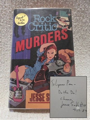 Signed rock critic murders - rock, by