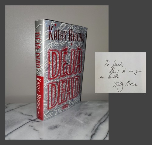 Signed inscribed deja - &, dead